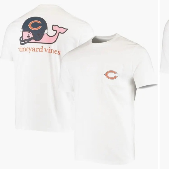 Vineyard Vine Small TShirt Chicago Bears - Picture 4 of 5